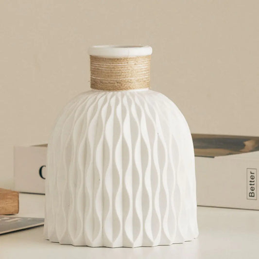 Artistic Fluted Vase