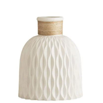 Artistic Fluted Vase