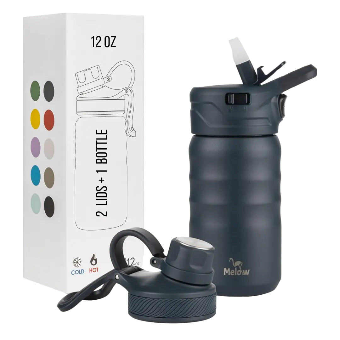 MELOW Kids' Insulated Stainless Steel Water Bottle