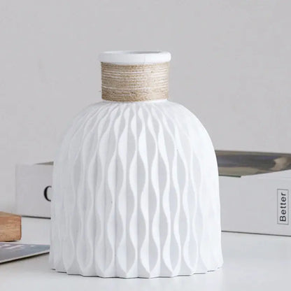 Artistic Fluted Vase